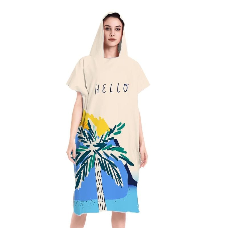 Poncho Surf Tropique