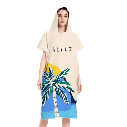 Poncho Surf Tropique