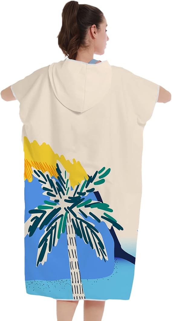 Poncho Surf Tropique