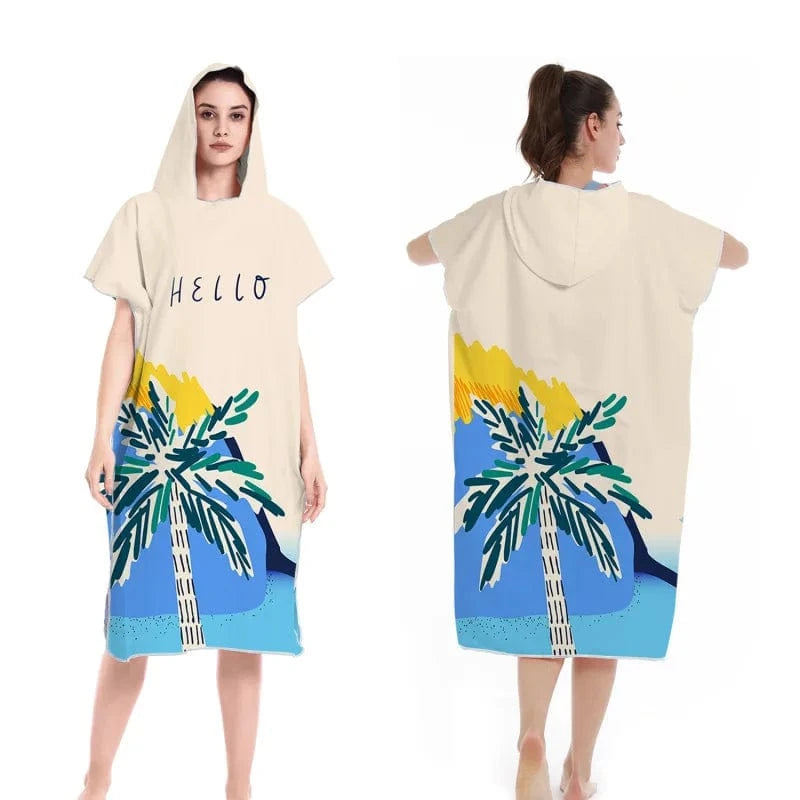 Poncho Surf Tropique