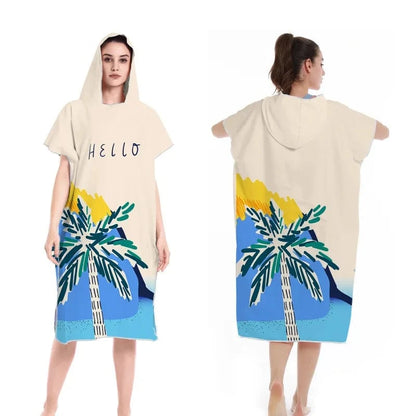 Poncho Surf Tropique