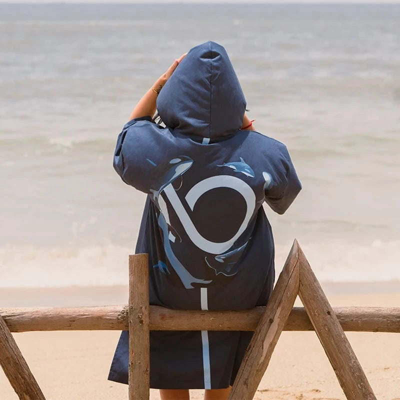 Poncho Surf Vacances d'Été