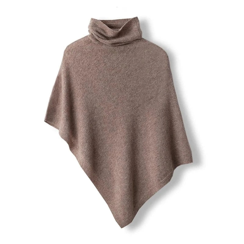 Pull Poncho Col Montant
