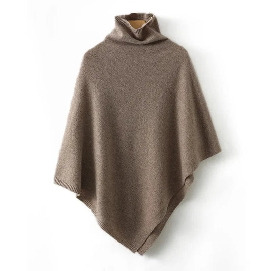 Pull Poncho Col Montant